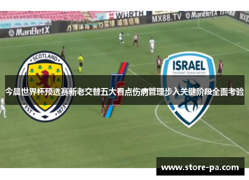今晨世界杯预选赛新老交替五大看点伤病管理步入关键阶段全面考验